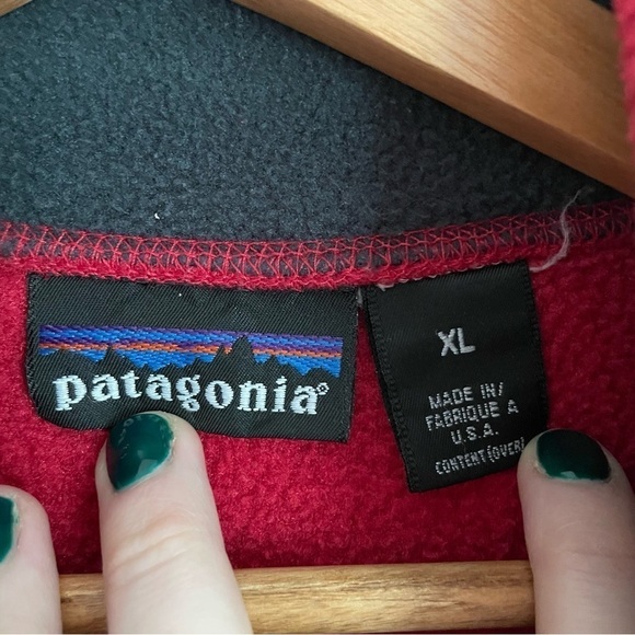 Patagonia | Vintage Fleece Zip Up Vest, size XL - Picture 6 of 8